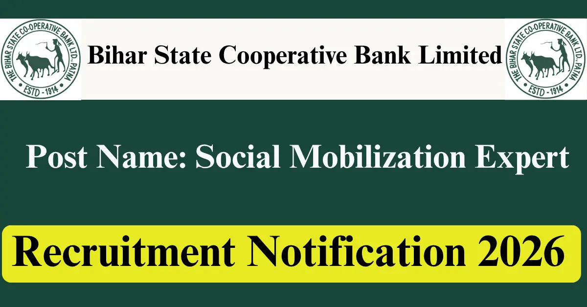 BSCB Recruitment 2026