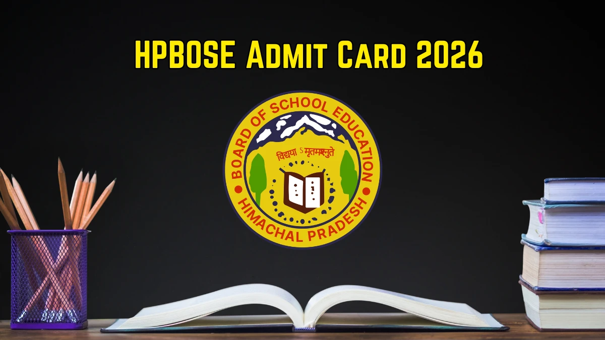 HPBOSE Admit Card 2026
