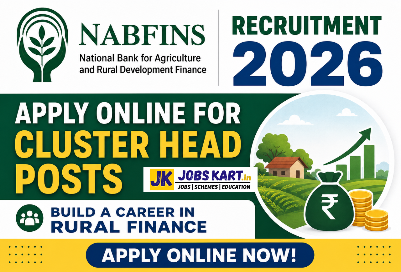 NABFINS Recruitment 2026