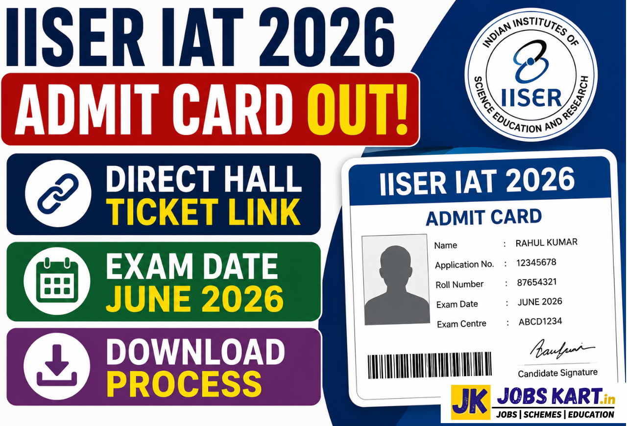 IISER IAT 2026 Admit Card