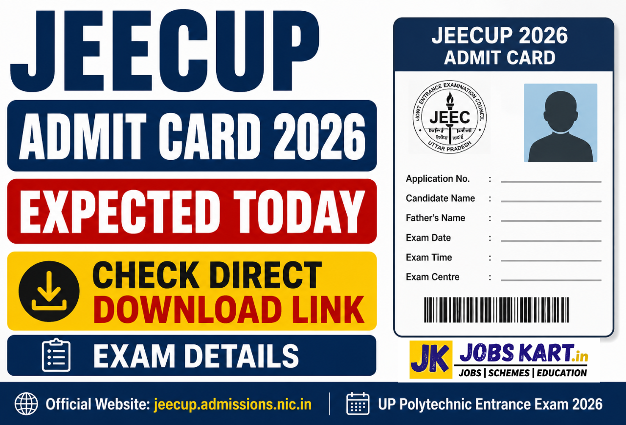 JEECUP Admit Card 2026