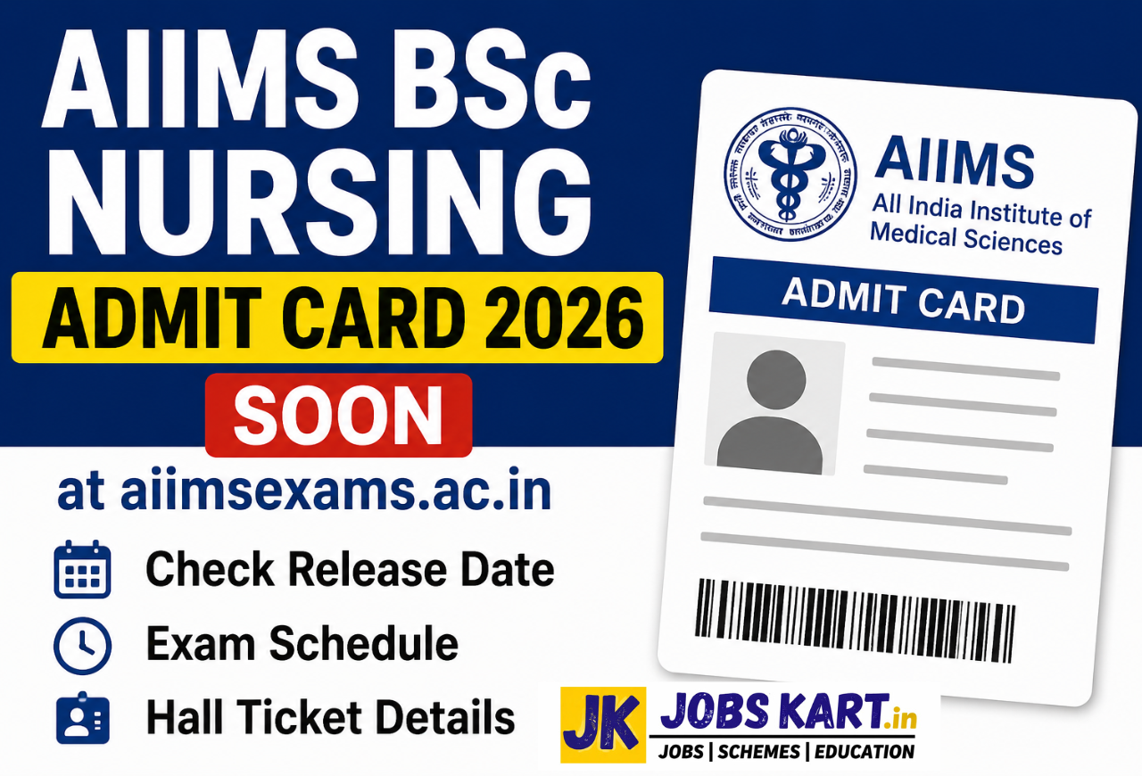 AIIMS BSc Nursing Admit Card 2026