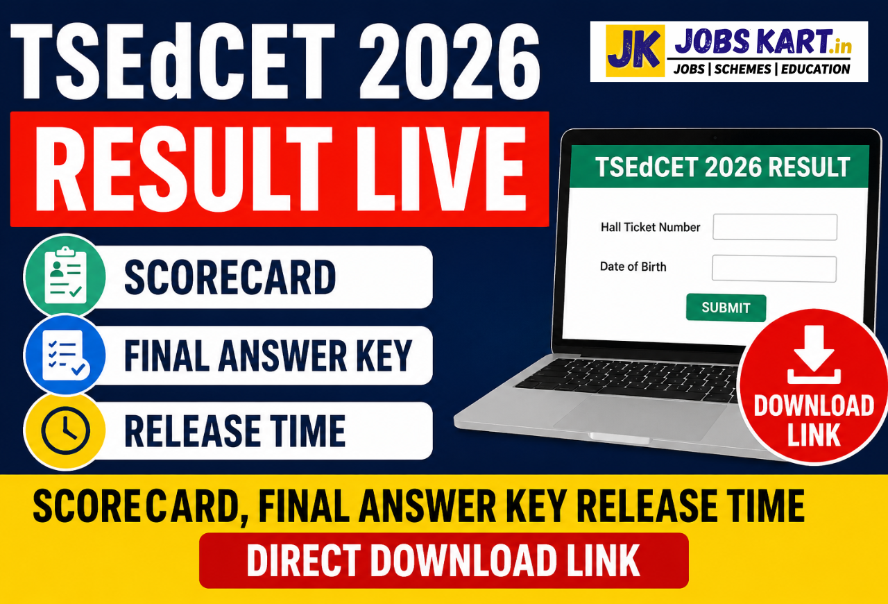 TSEdCET 2026 Result
