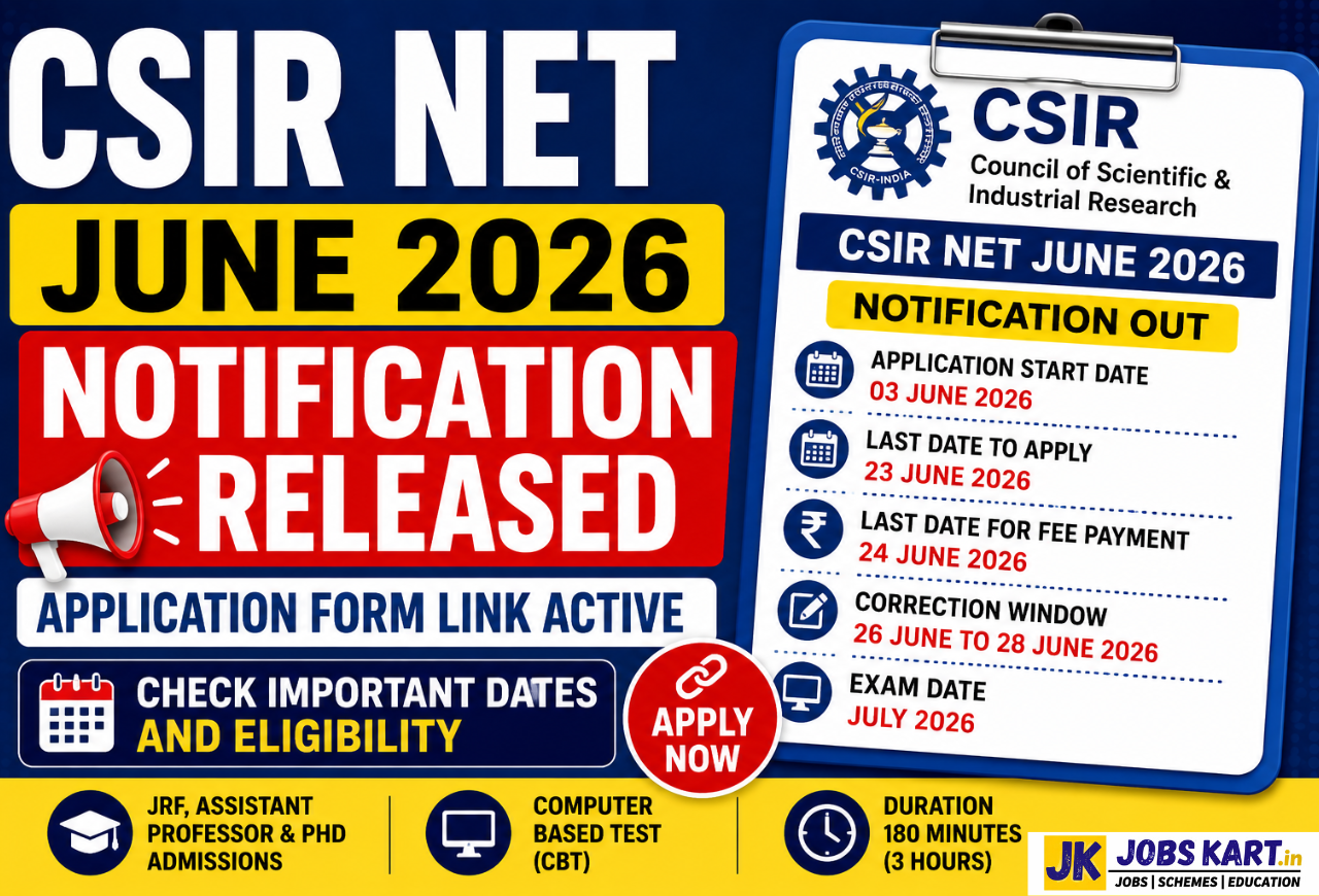 CSIR NET June 2026