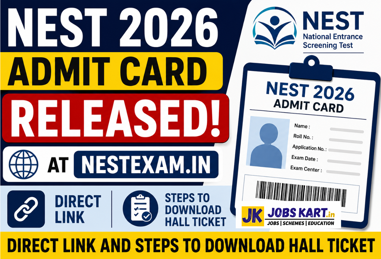 NEST 2026 Admit Card