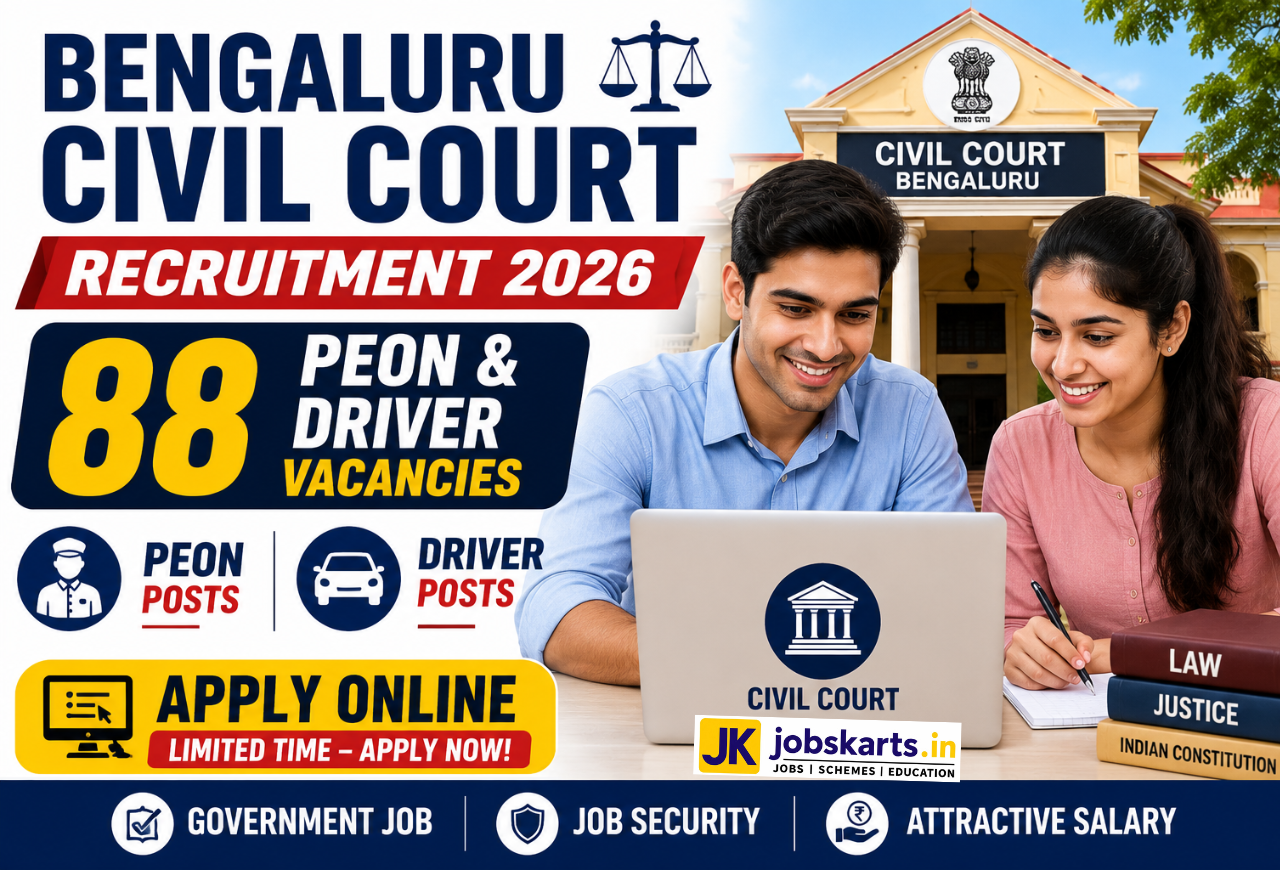 Bengaluru Civil Court Recruitment 2026
