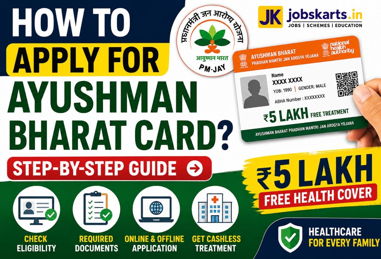 How to Apply for Ayushman Bharat Card in 2026