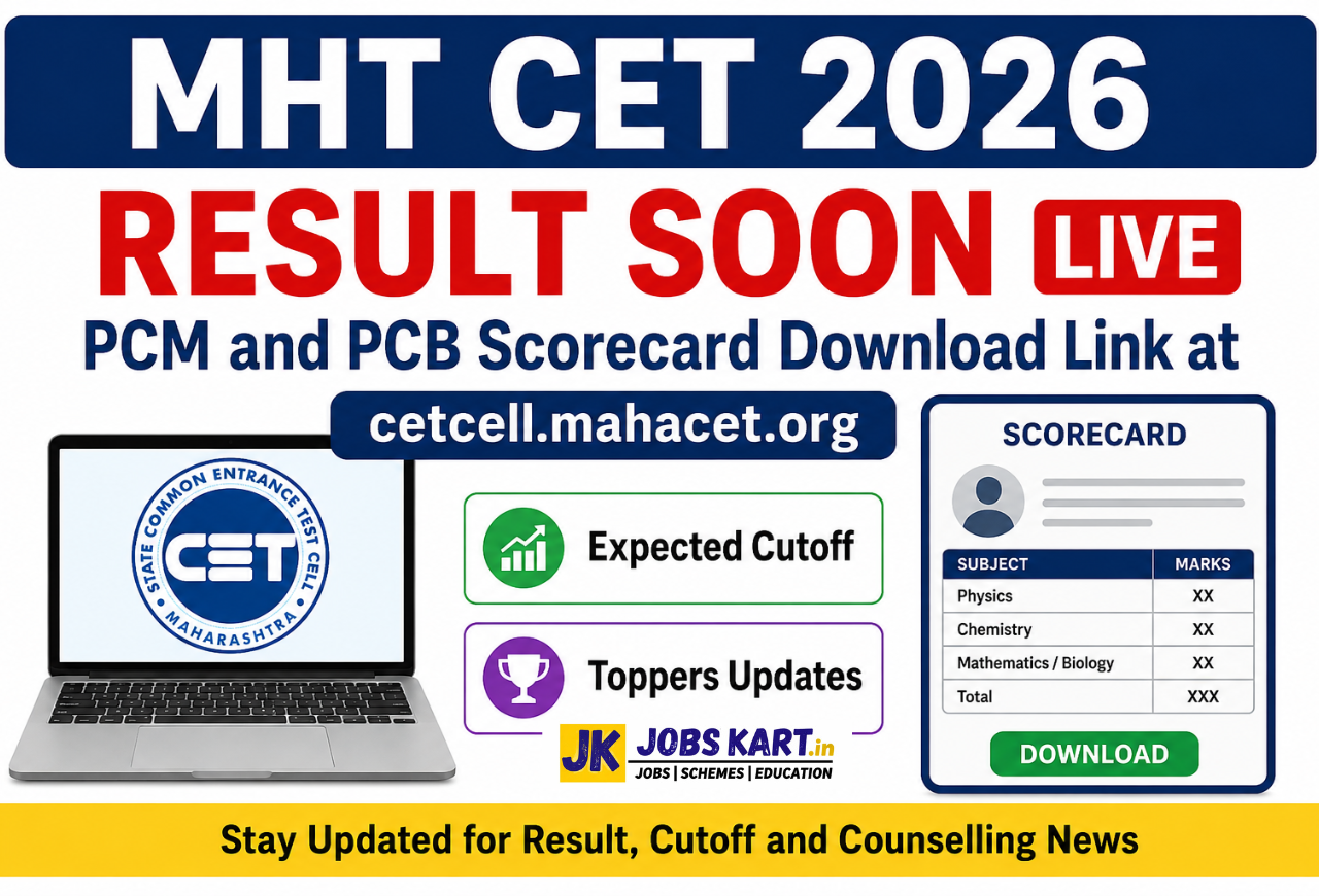 MHT CET 2026 Result