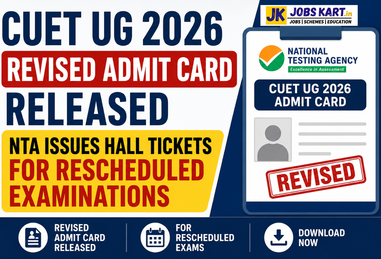 CUET UG 2026 Revised Admit Card