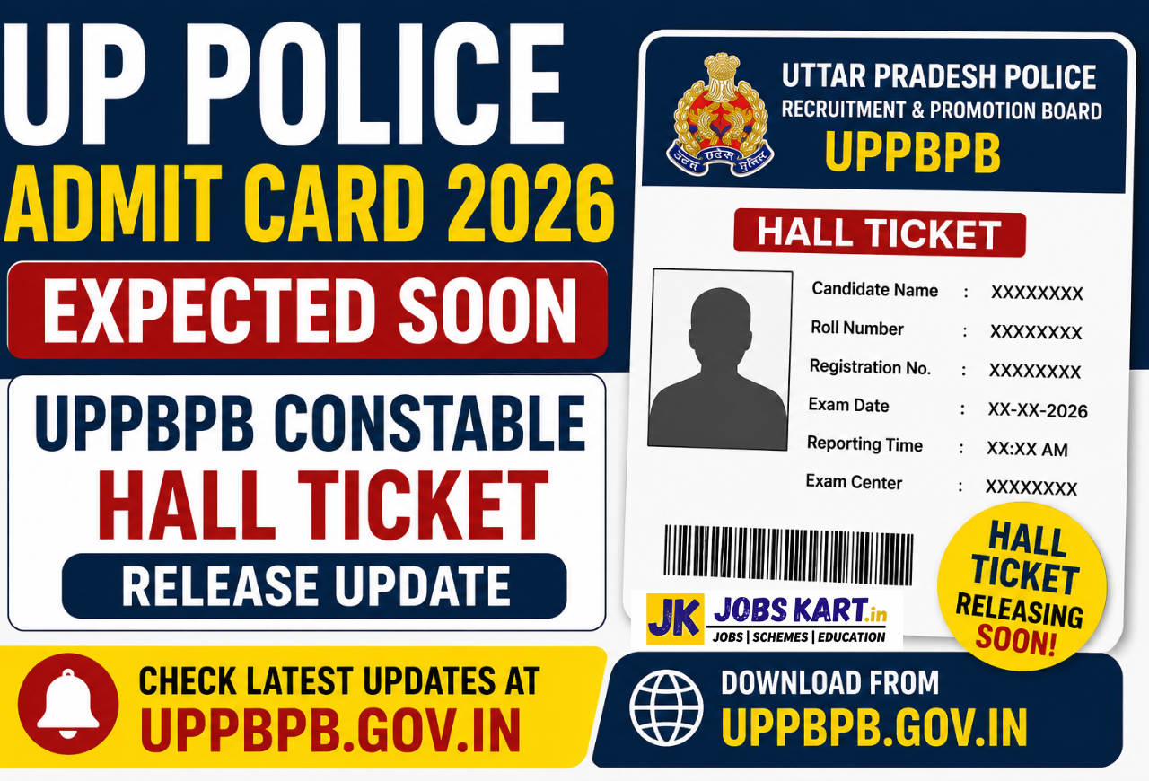 UP Police Admit Card 2026