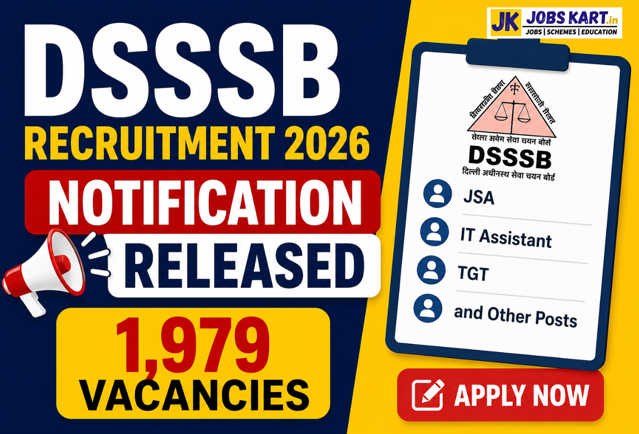 DSSSB Recruitment 2026