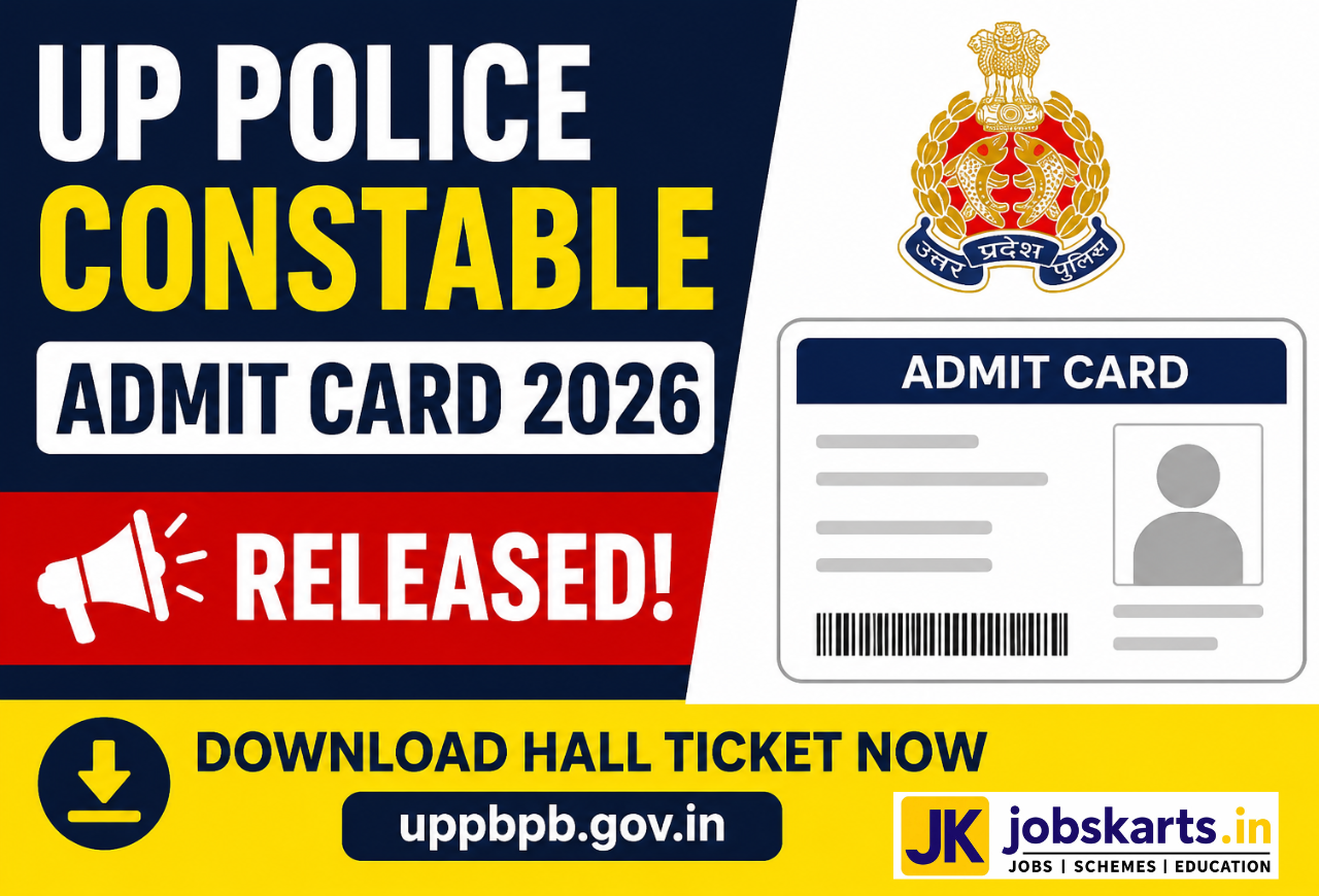 UP Police Constable Admit Card 2026