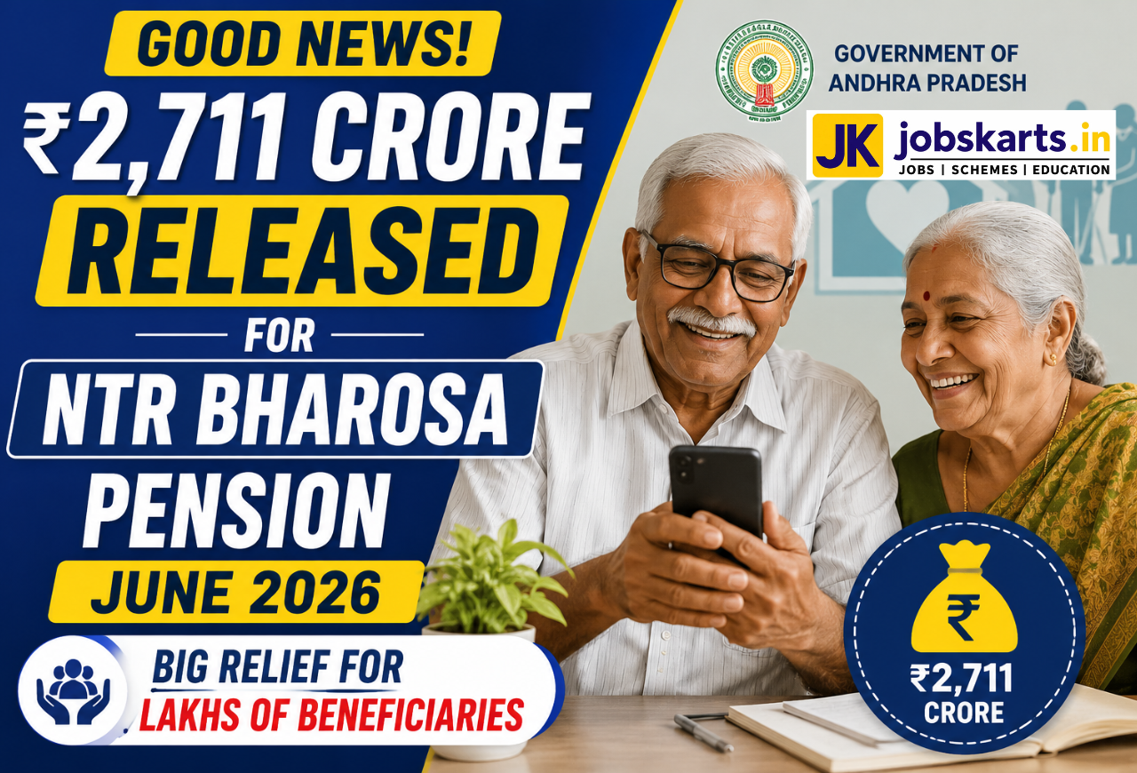 ₹2,711 Crore Released for NTR Bharosa Pension June 2026