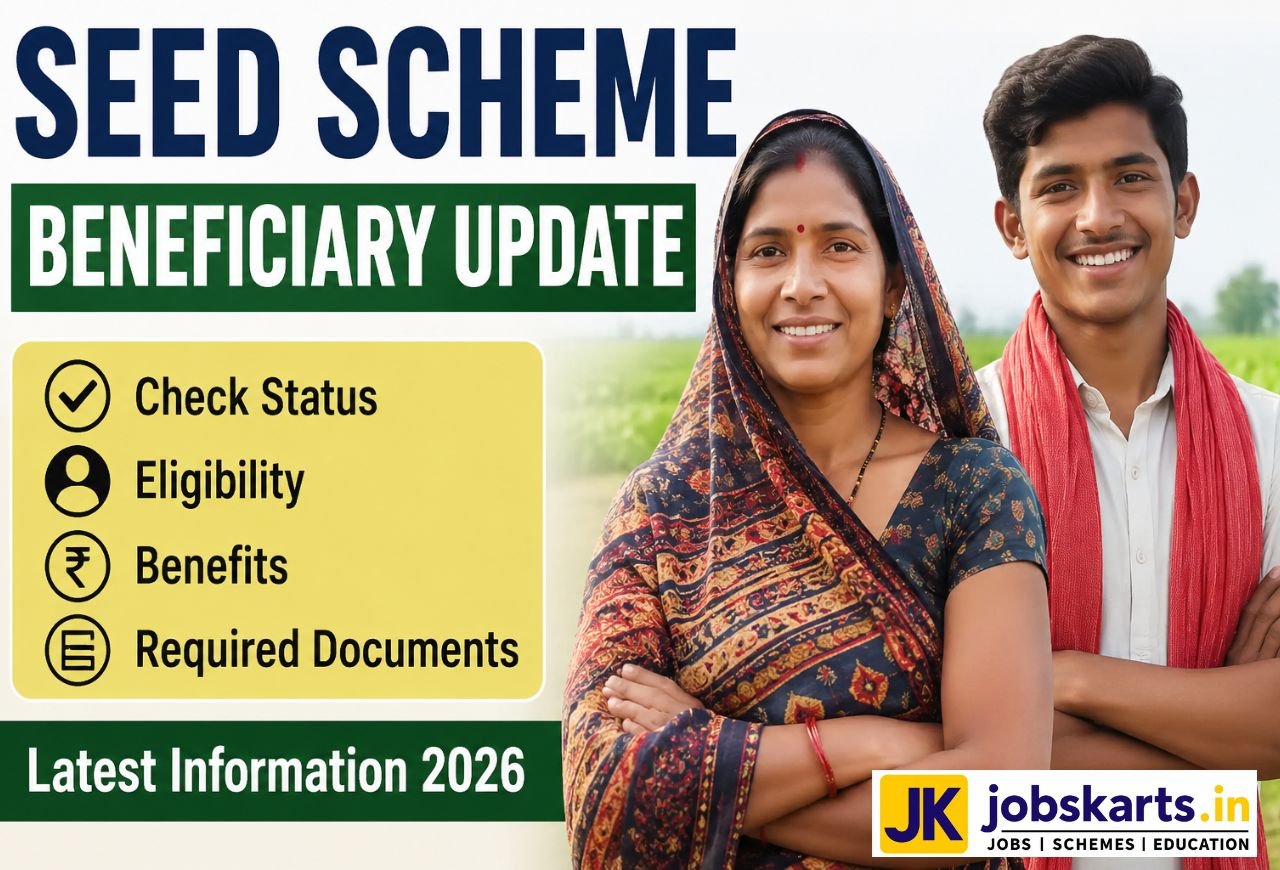 SEED Scheme Beneficiary Update 2026