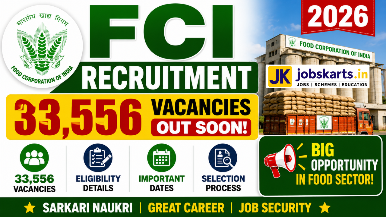 FCI Recruitment 2026